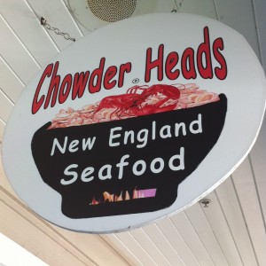 Chowder Heads Sign