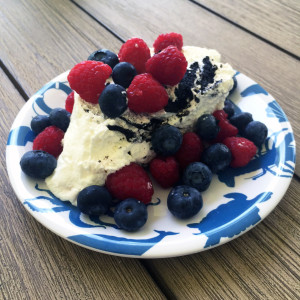 Fourth of July Ice Box Cake